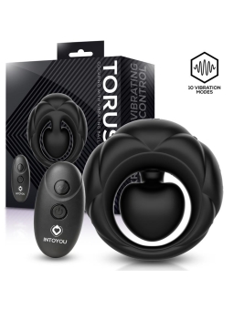 Torus Anillo Vibrador con Bola Clitoriana con Control Remoto USB