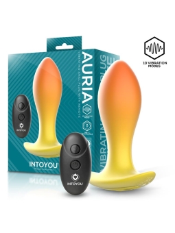 Auria Plug Anal con Vibracion y Control Remoto USB C