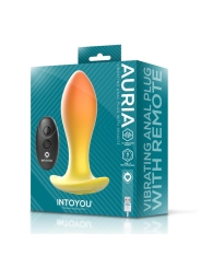 Auria Plug Anal con Vibracion y Control Remoto USB C