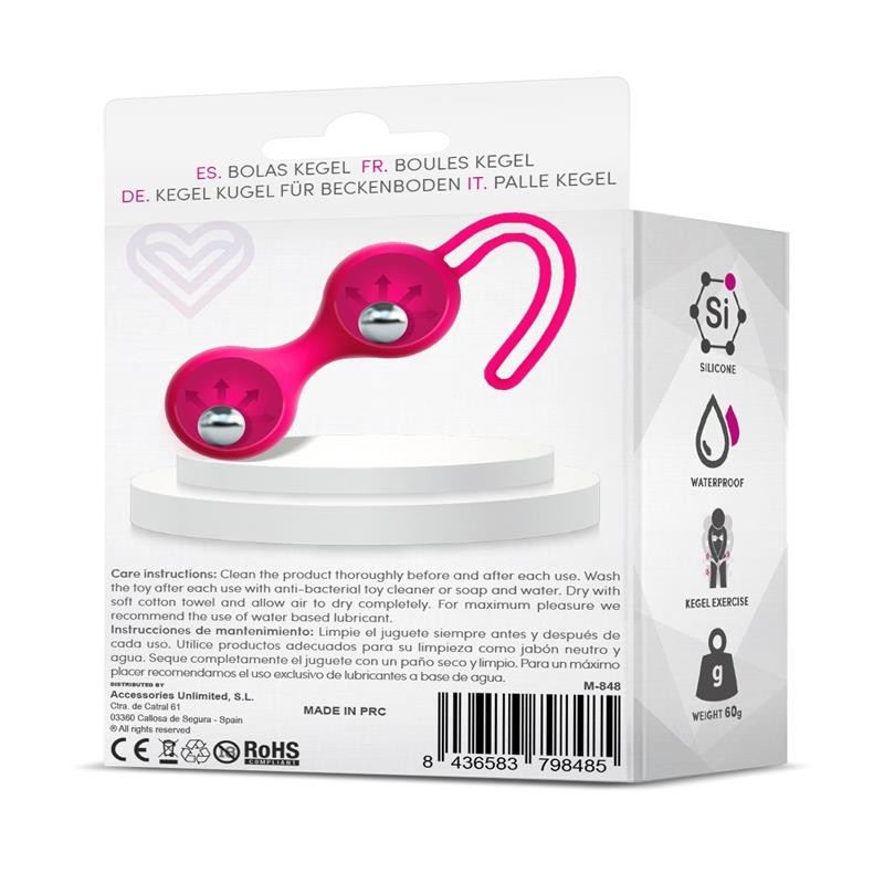 Fitty 3 Bolas Kegel con Peso 62 gr