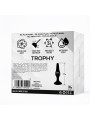 Trophy Plug Anal 11 cm Silicona Negro