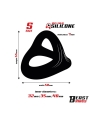 Anillo Triple Silicona Solida 40 35 32mm Talla S