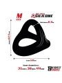 Anillo Triple Silicona Solida 44 38 35mm Talla M