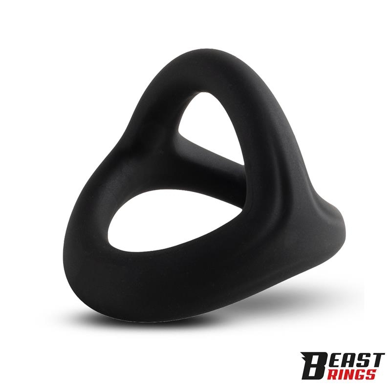 Anillo Triple Silicona Solida 44 38 35mm Talla M