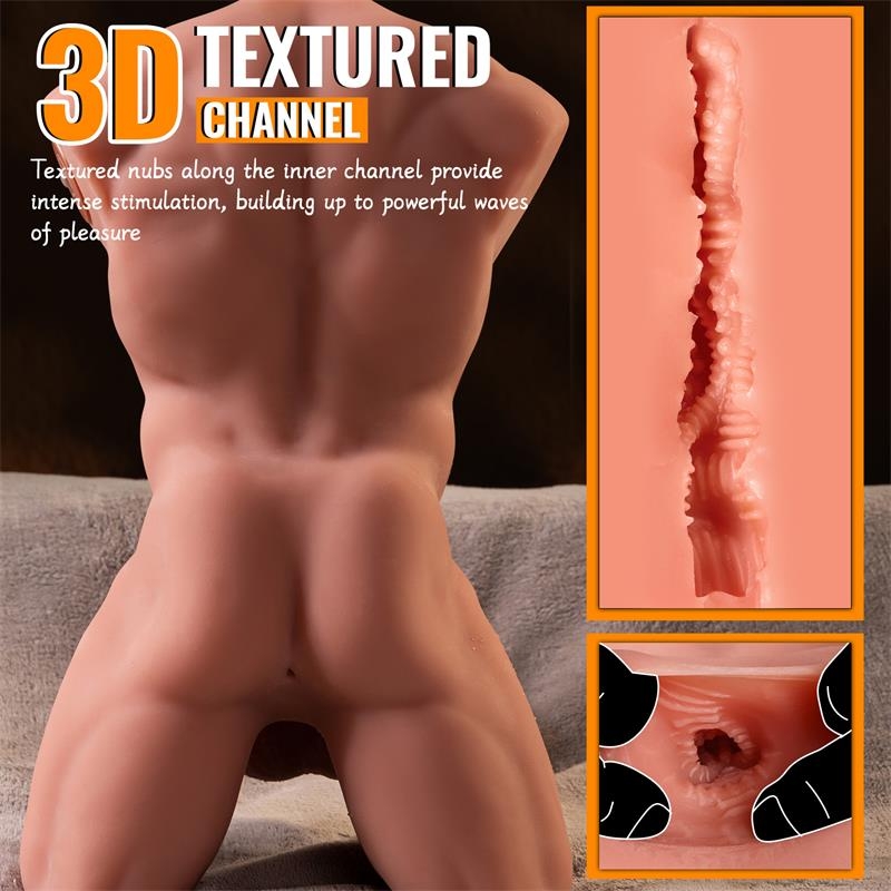 Ely Masturbador Thrusting con Dildo