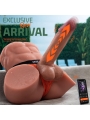 Gretel Masturbador con Thrusting y Dildo Desmontable
