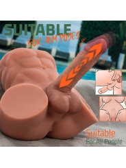 Gretel Masturbador con Thrusting y Dildo Desmontable
