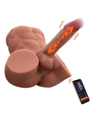 Gretel Masturbador con Thrusting y Dildo Desmontable