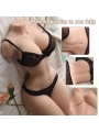 Brandi Torso Realista Esqueleto Interno