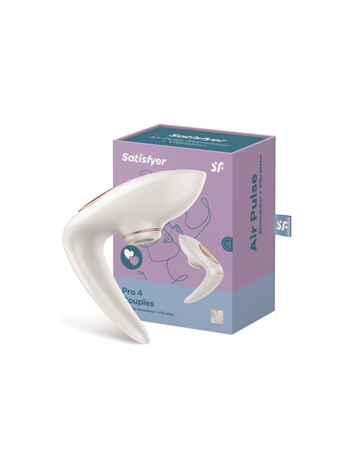 Satisfyer Succionador de Clitoris Pro 4 Couples