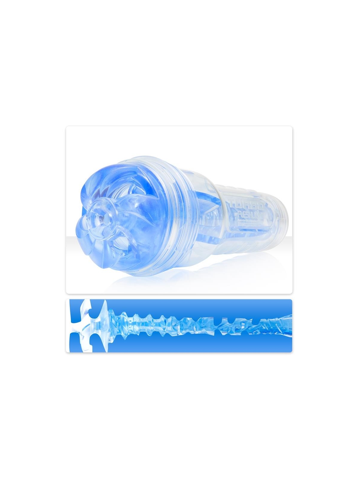 Fleshlight Turbo Thrust Hielo Azul