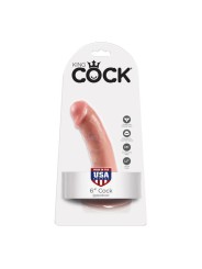 King Cock Pene de 6 Color Natural