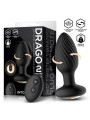 Drago Plug Anal Vibracion Movimiento Twister 360º y Control Remoto