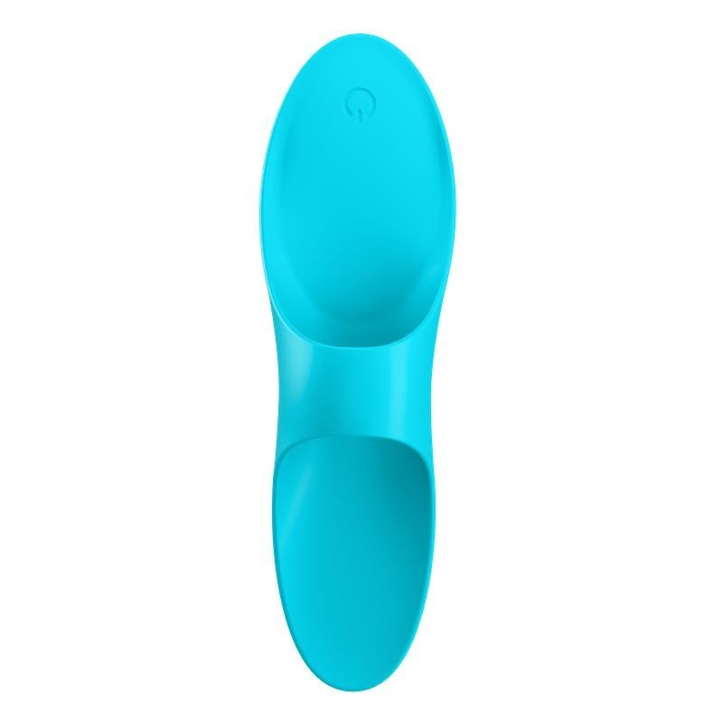 Teaser Vibrador para el Dedo Light Blue