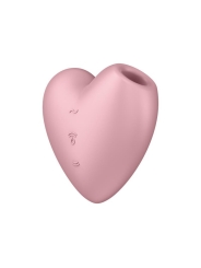 Cutie Heart Succionador de Clitoris y Vibracion Rosa