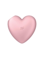 Cutie Heart Succionador de Clitoris y Vibracion Rosa