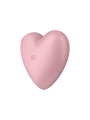 Cutie Heart Succionador de Clitoris y Vibracion Rosa