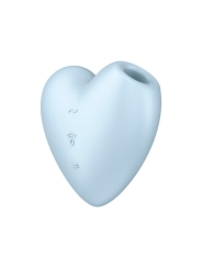 Cutie Heart Succionador de Clitoris y Vibracion Azul