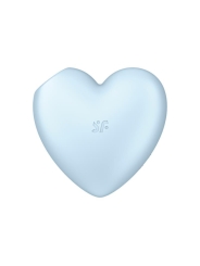 Cutie Heart Succionador de Clitoris y Vibracion Azul