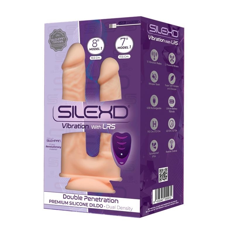 Dildo Doble Penetracion 2 Motores Control Remoto