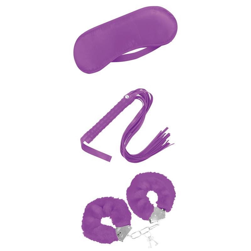 Set de Bondage para Principiantes Beginners 3 Piezas Purpura