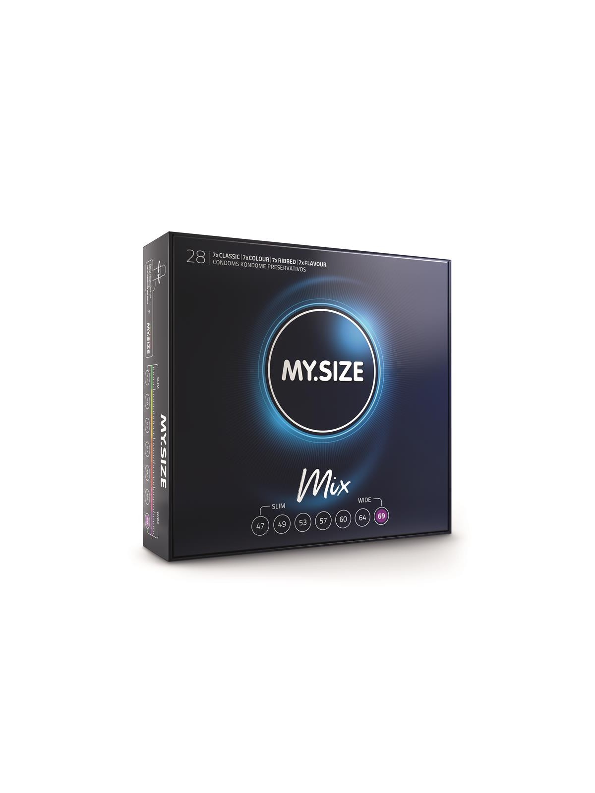 My Size mix Talla 69 Caja de 28 Uds