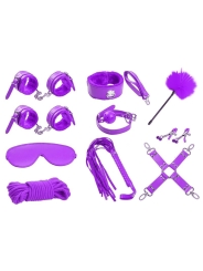 Set Bondage de 10 Piezas Purpura