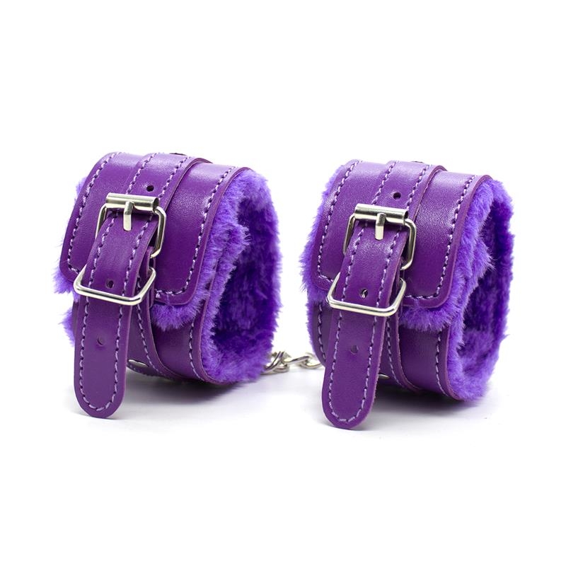 Set Bondage de 10 Piezas Purpura Set Bondage de 10 Piezas Purpura