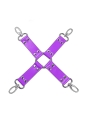 Set Bondage de 10 Piezas Purpura Set Bondage de 10 Piezas Purpura