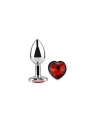 Plug Anal Joya de Corazon Red Scarlet Talla S