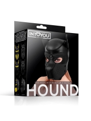 Hound Mascara de Perro Neopreno Hocico Extraible Negro Talla unica