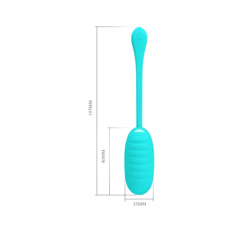 Huevo Vibrador Kirk Silicona USB Huevo Vibrador Kirk Silicona USB
