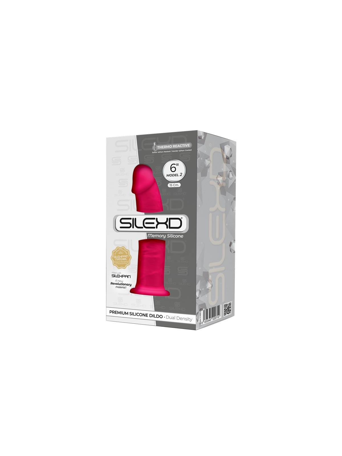 Dildo Dual Density Mod 2 6 Rosa