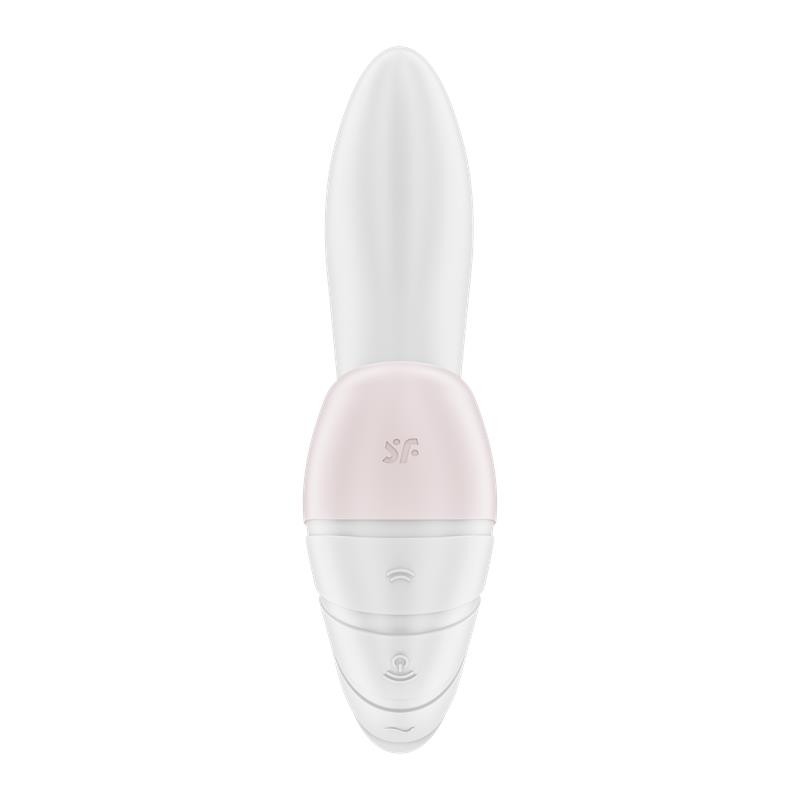 Supernova Succionador y Vibrador Super Flexible USB Blanco