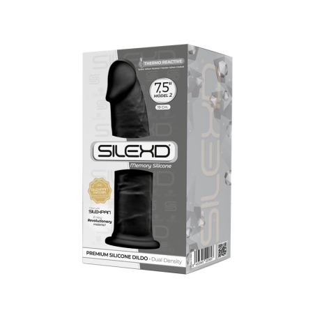 Dildo Dual Density Mod 2 75 Negro
