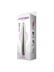 Renee Vibrador 10 Funciones 185 cm USB Plata