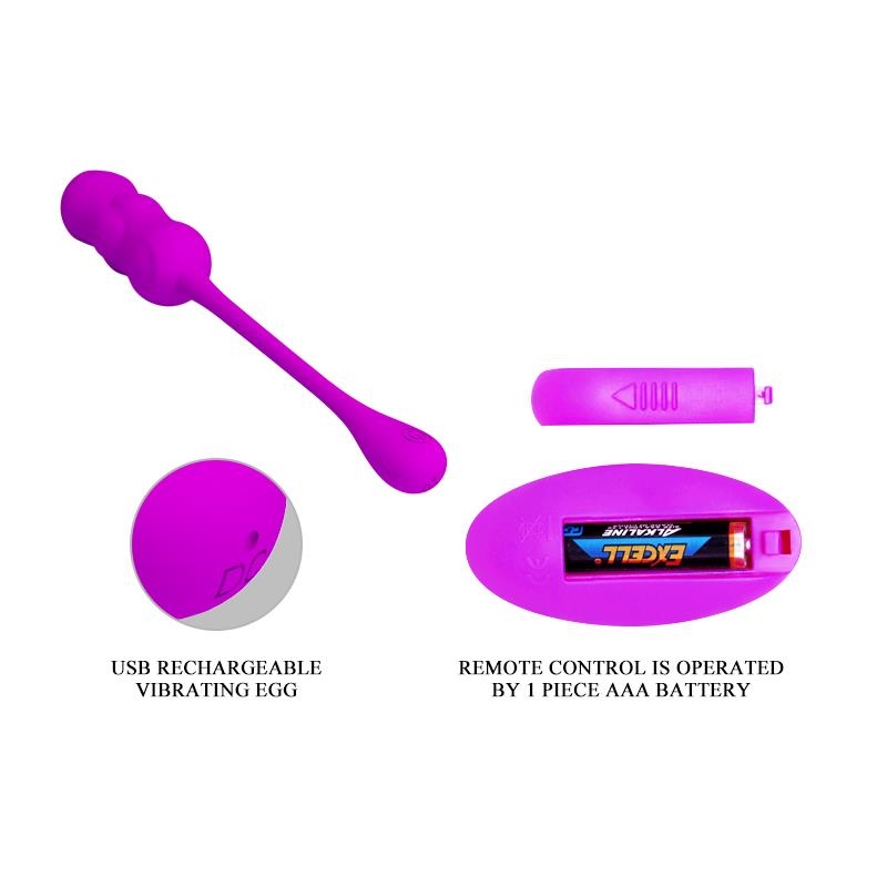 Leshy Huevo Vibrador con Control Remoto USB Leshy Huevo Vibrador con Control Remoto USB