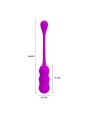 Leshy Huevo Vibrador con Control Remoto USB Leshy Huevo Vibrador con Control Remoto USB