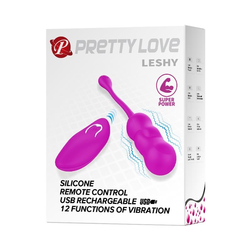 Leshy Huevo Vibrador con Control Remoto USB Leshy Huevo Vibrador con Control Remoto USB