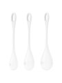 Set 3 Bolas Suelo Pelvico Yoni Power 1 Blanco