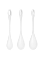 Set 3 Bolas Suelo Pelvico Yoni Power 1 Blanco