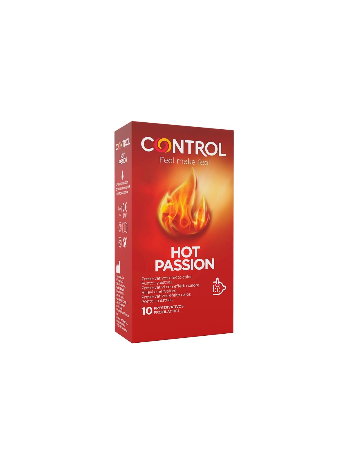 Preservativos Hot Passion 10 Uds