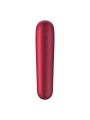 Dual Love Vibrador y Succionador de Aire Pulsado Rojo