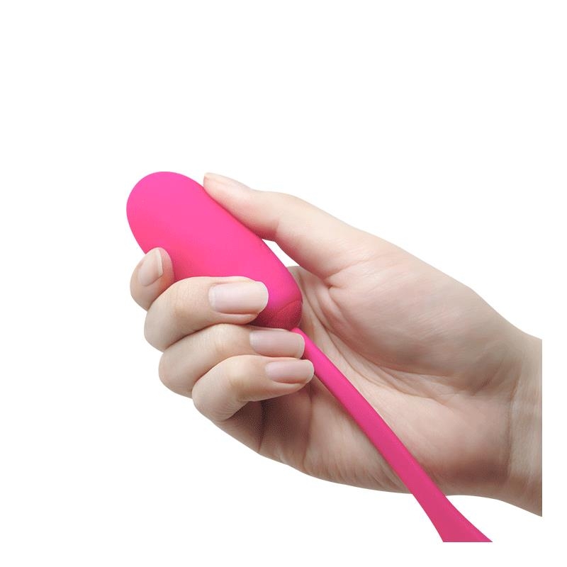 Huevo Vibrador Julius USB Silicona Rosa Huevo Vibrador Julius USB Silicona Rosa