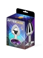 Plug Anal con Joya Purpura Amatista Talla L Aluminio