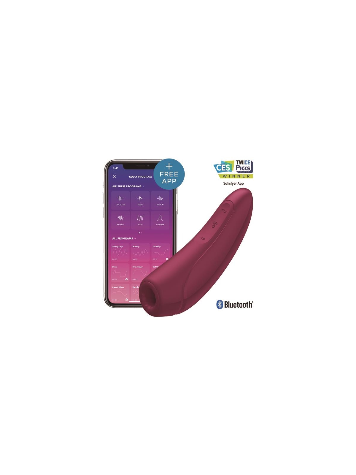 Estimulador Curvy 1 Rose Red