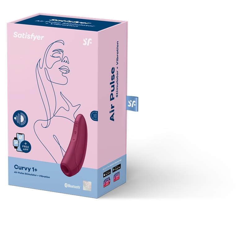 Estimulador Curvy 1 Rose Red Estimulador Curvy 1 Rose Red