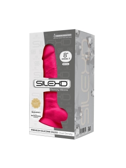 Dildo Dual Density Model 1 8 Rosa