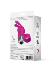 Fingyhop Bala Vibradora con Conejito Silicona Rosa