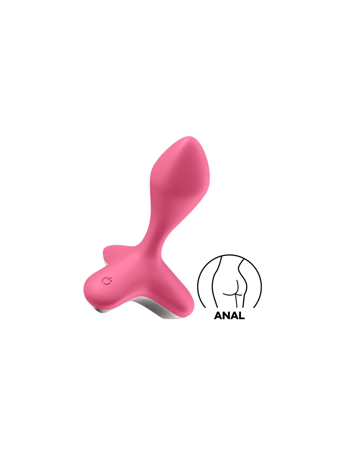 Game Changer Plug Anal con Vibracion Rosa